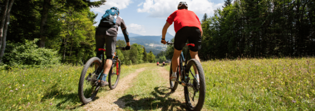 La Station 7 Les 2 Alpes en été randonnées et VTT